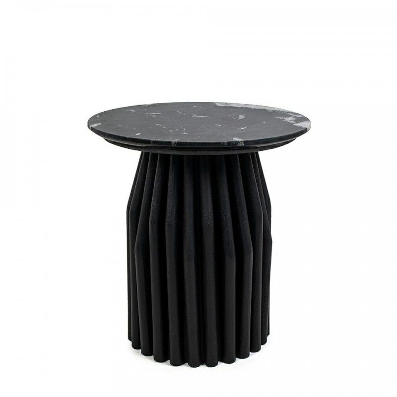 Mamaison Stolik Levante Czarny Marmur /   Drewno