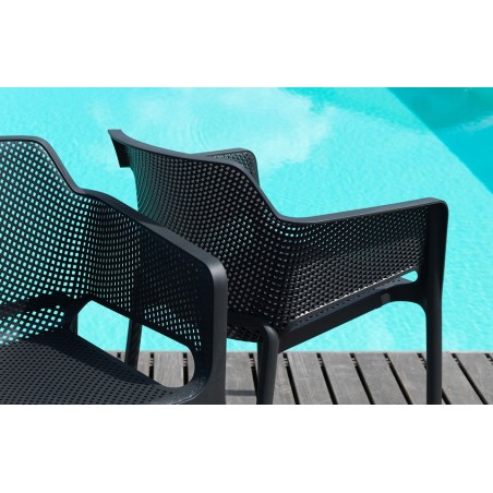 Nardi Krzesło Ogrodowe Net Szare