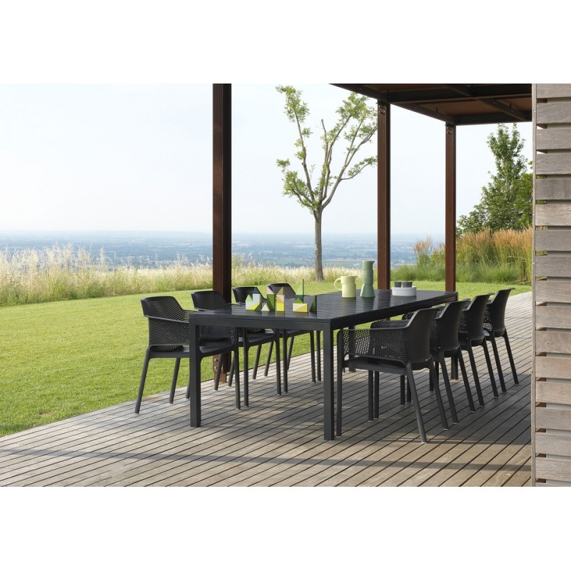 Nardi Krzesło Ogrodowe Net Szare