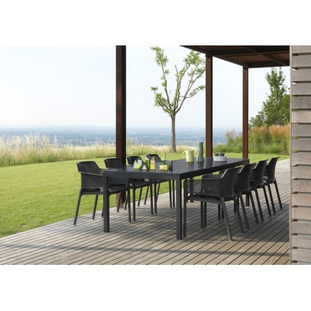 Nardi Krzesło Ogrodowe Net Szare