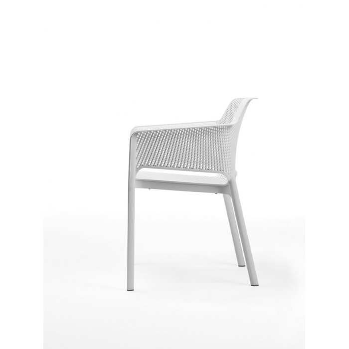 Nardi Krzesło Ogrodowe Net Białe