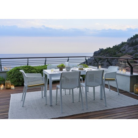 Nardi Krzesło Ogrodowe Net Białe