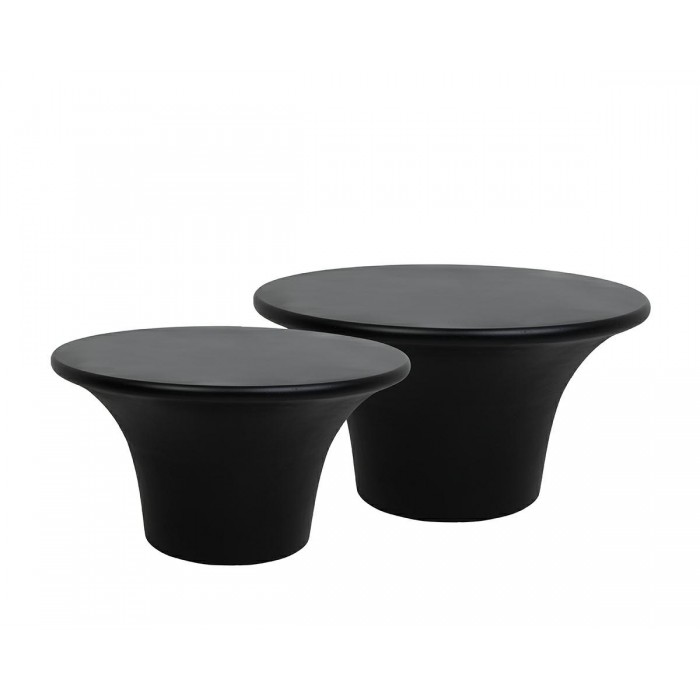 Mamaison Zestaw Stolików Kawowych Podium  Czarny