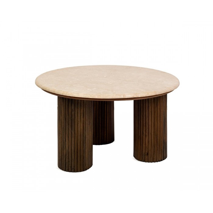 Mamaison Stolik Kawowy Ragno Marmur /     Drewno