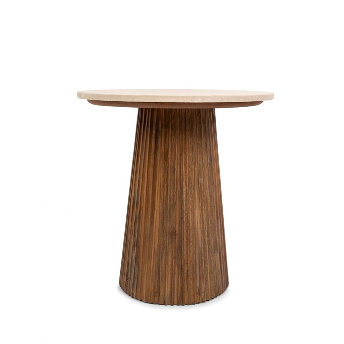 Mamaison Stolik Argentina Marmur /        Drewno