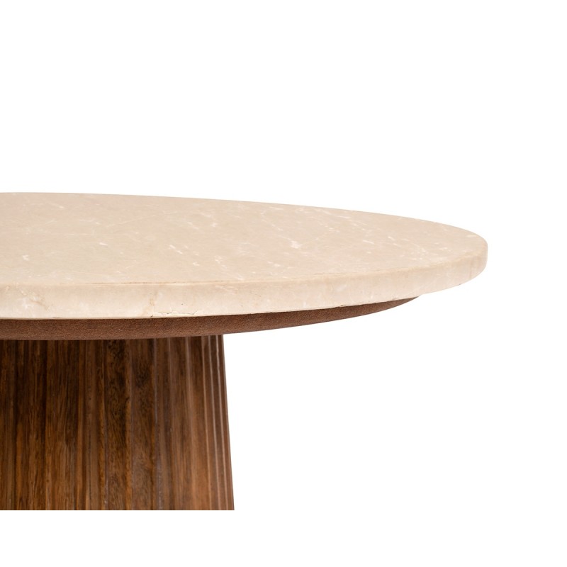 Mamaison Stolik Argentina Marmur /        Drewno