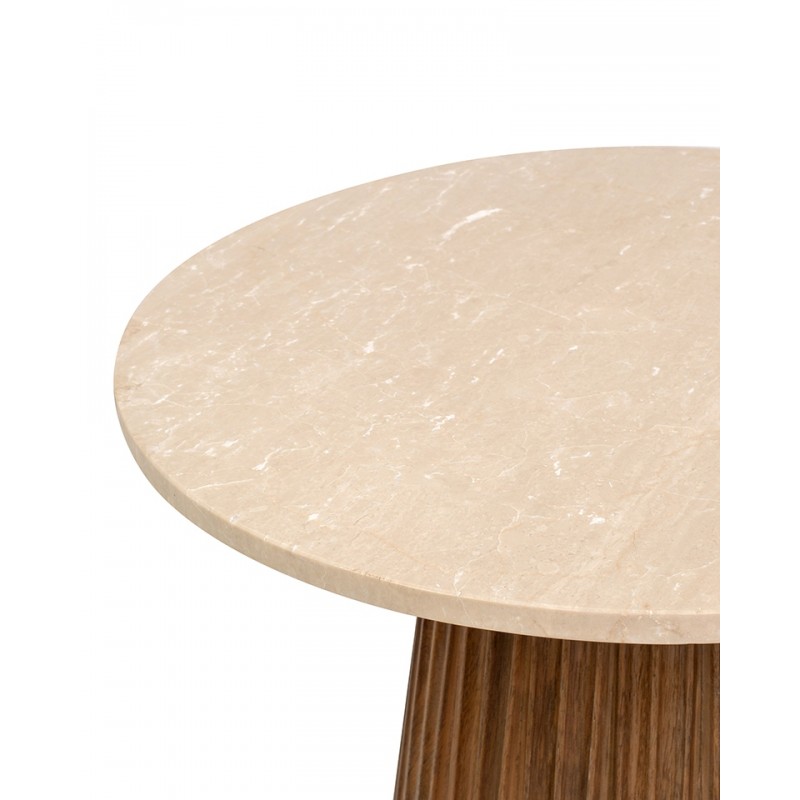 Mamaison Stolik Argentina Marmur /        Drewno