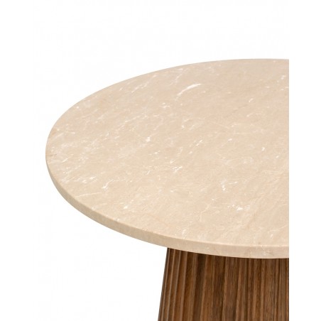 Mamaison Stolik Argentina Marmur /        Drewno