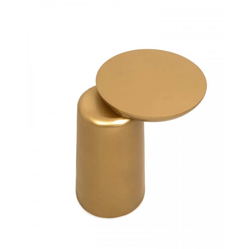 Mamaison Stolik Elias Złoty / Drewno