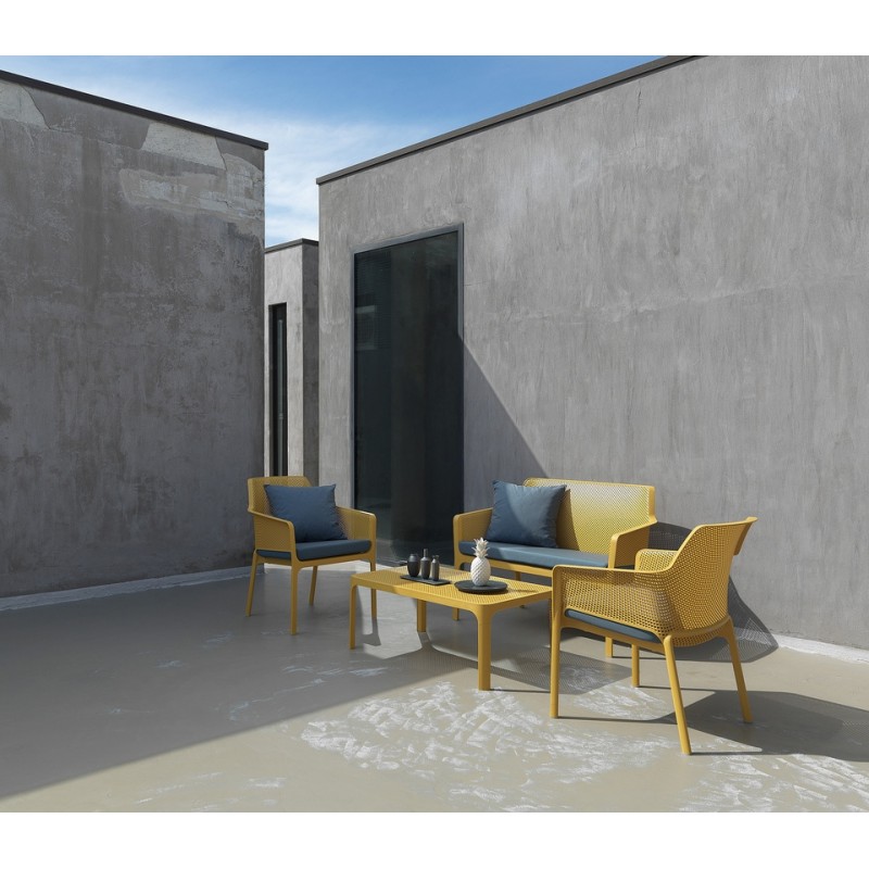 Nardi Sofa Ogrodowa Net Żółta