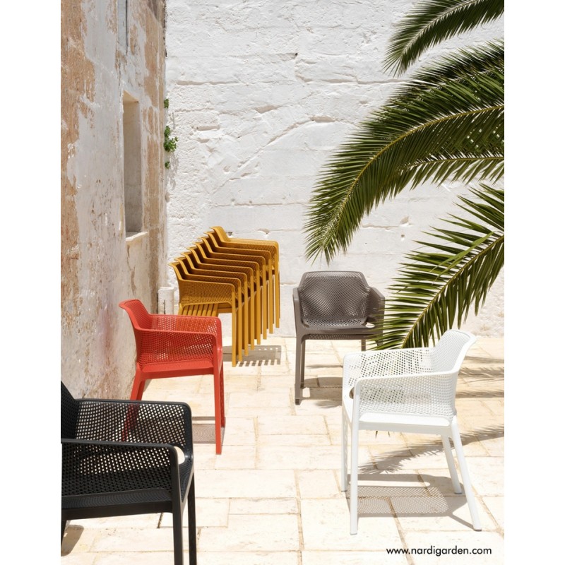 Nardi Krzesło Ogrodowe Net Turkusowe