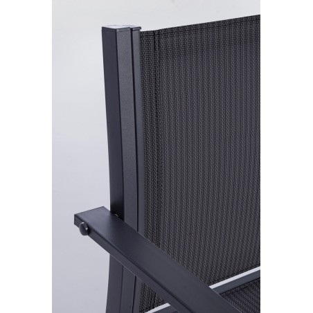 Bizzotto Zestaw Ogrodowy Auri Czarny