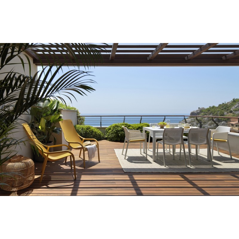 Nardi Fotel Ogrodowy Net Lounge Żółty