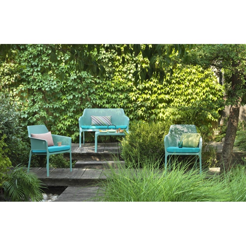 Nardi Krzesło Ogrodowe Net Relax          Turkusowe