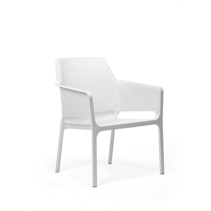 Nardi Krzesło Ogrodowe Net Relax Białe