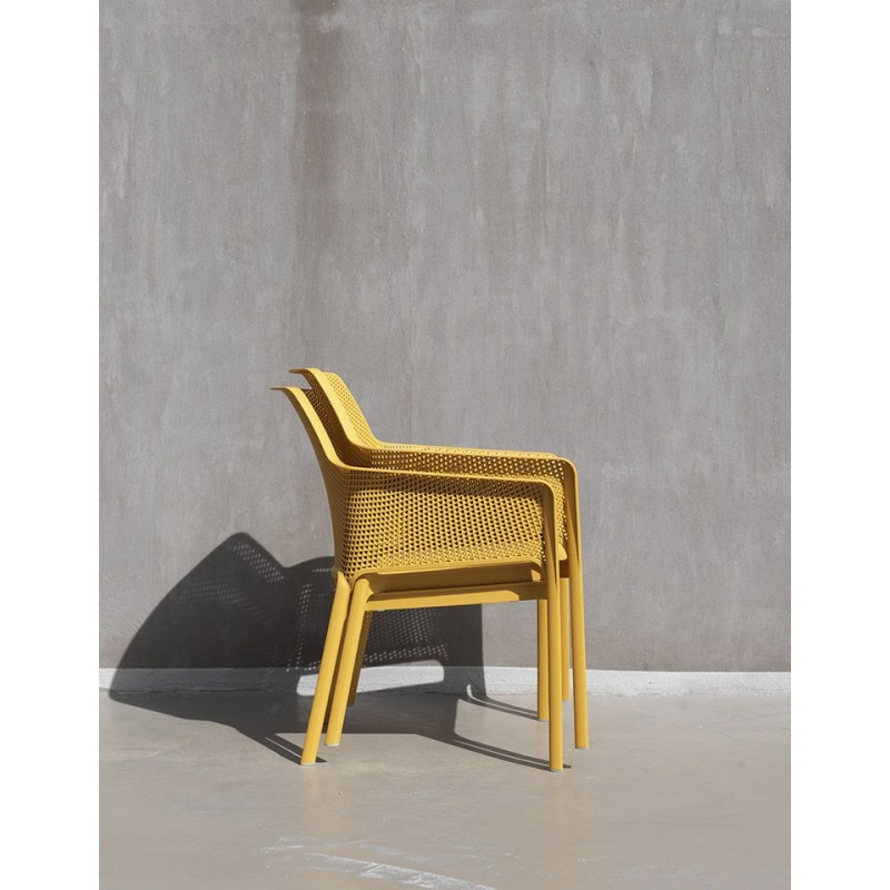 Nardi Krzesło Ogrodowe Net Relax Żółte