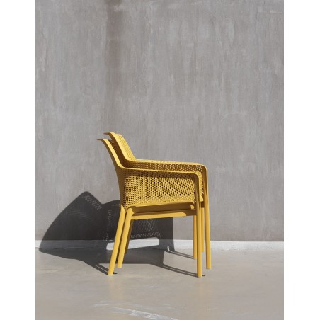 Nardi Krzesło Ogrodowe Net Relax Żółte