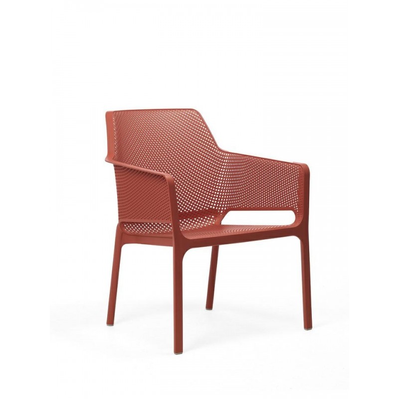 Nardi Krzesło Ogrodowe Net Relax          Czerwone