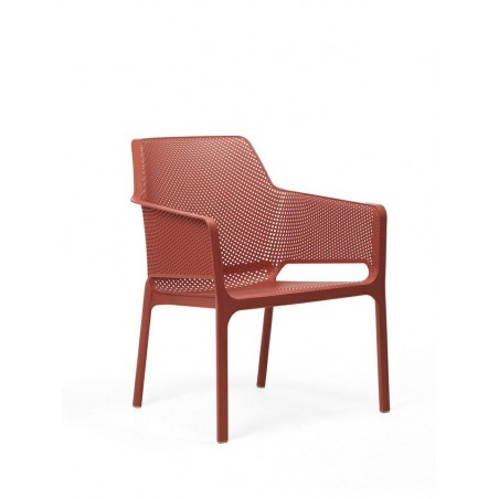 Nardi Krzesło Ogrodowe Net Relax          Czerwone