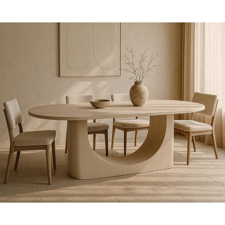 Mamaison Stół Jadalniany Icaro 220        Beżowy / Drewno