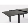 Bizzotto Stół Ogrodowy Cliv 135-270       Czarny / Rozkładany