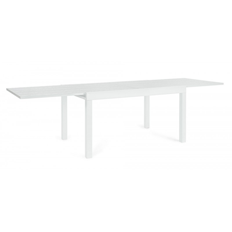 Bizzotto Stół Ogrodowy Cliv 135-270       Biały / Rozkładany