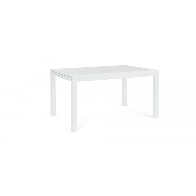 Bizzotto Stół Ogrodowy Cliv 135-270       Biały / Rozkładany