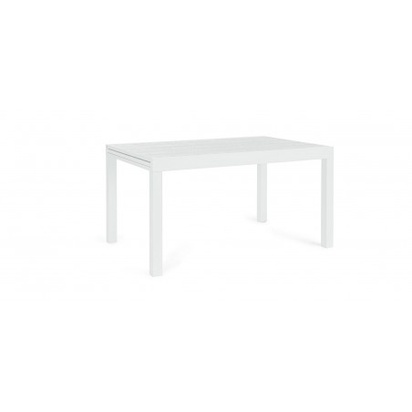 Bizzotto Stół Ogrodowy Cliv 135-270       Biały / Rozkładany
