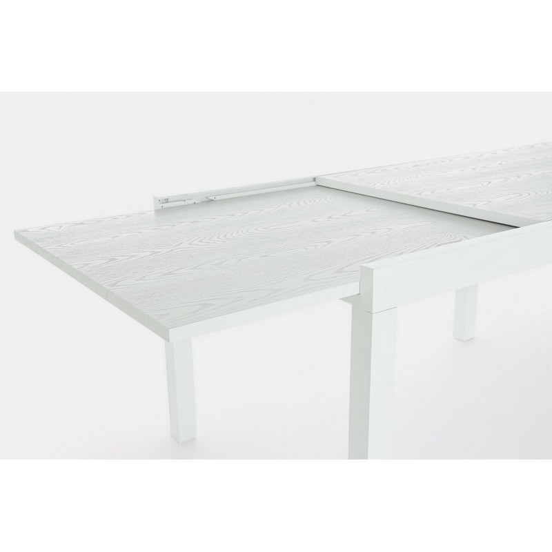Bizzotto Stół Ogrodowy Cliv 135-270       Biały / Rozkładany