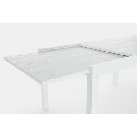 Bizzotto Stół Ogrodowy Cliv 135-270       Biały / Rozkładany