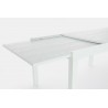 Bizzotto Stół Ogrodowy Cliv 135-270 Biały / Rozkładany
