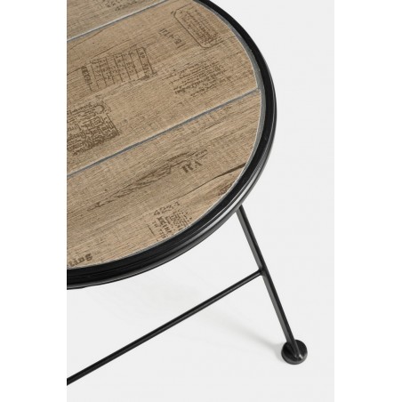 Bizzotto Zestaw Ogrodowy Kansas Brązowy   / Czarny