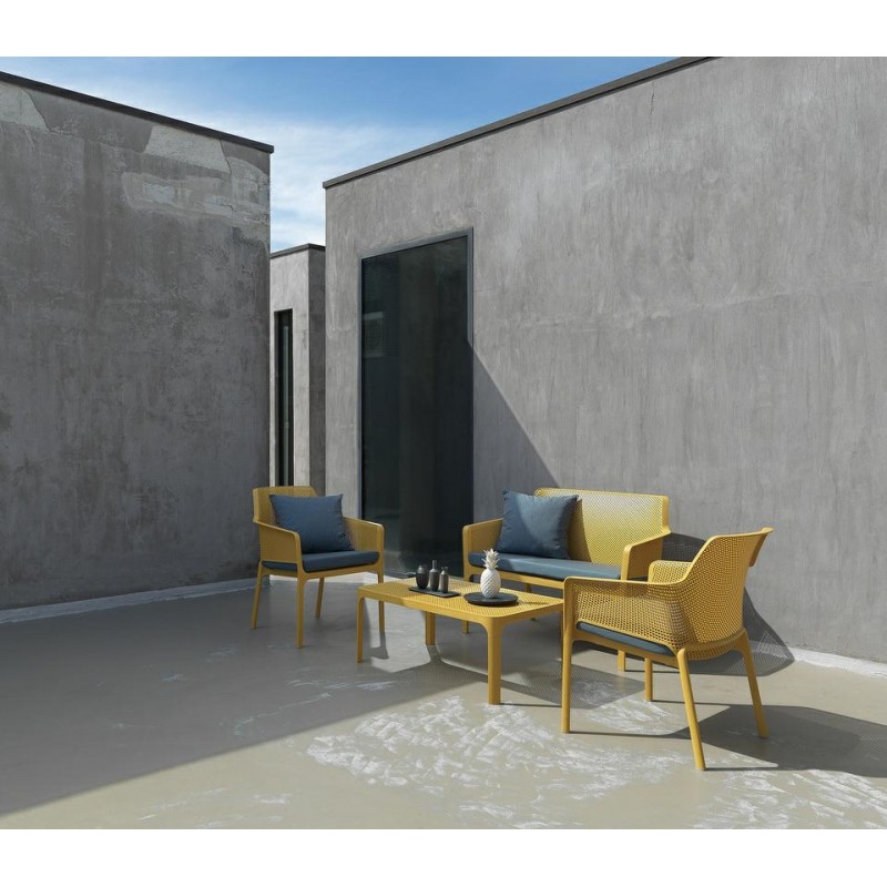 Nardi Stolik Ogrodowy Net 100 Żółty