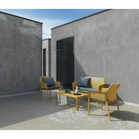 Nardi Stolik Ogrodowy Net 100 Żółty