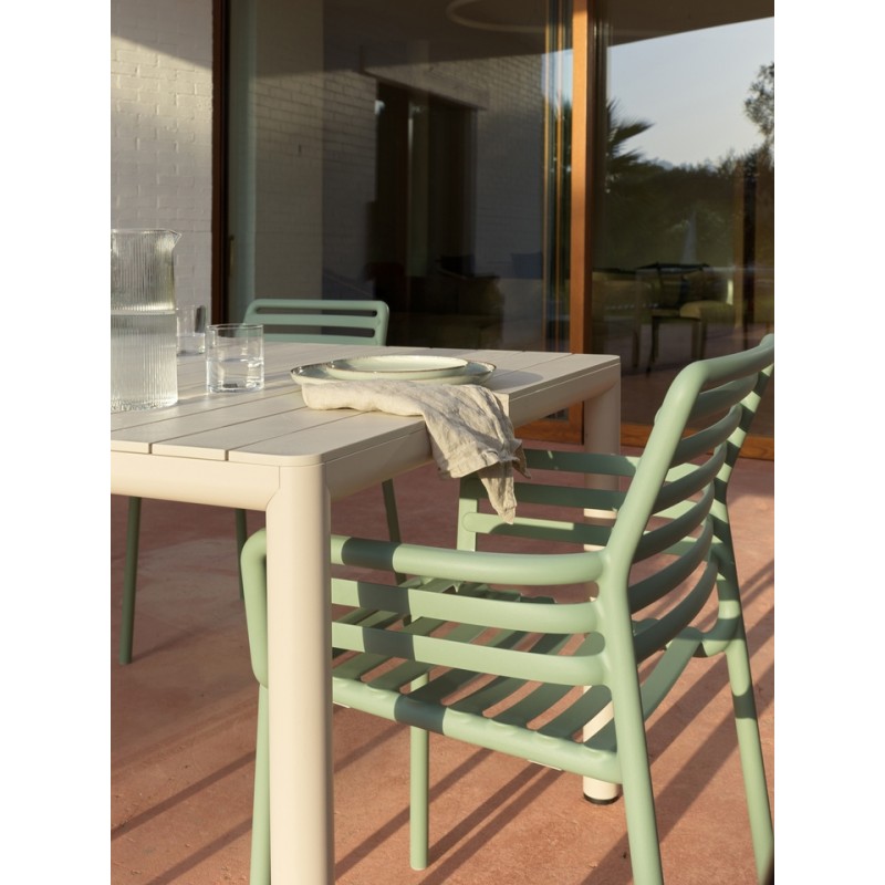 Nardi Krzesło Ogrodowe Doga Zielone