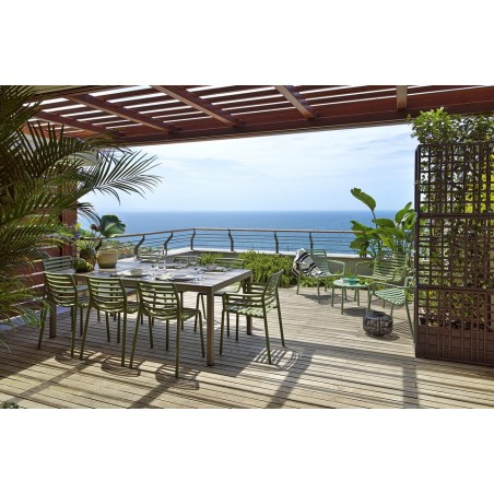 Nardi Krzesło Ogrodowe Doga Zielone