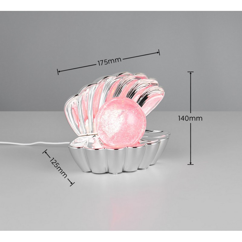 Rl Lampa Stołowa Shelly R57731106 Srebrny I Odcienie Srebra