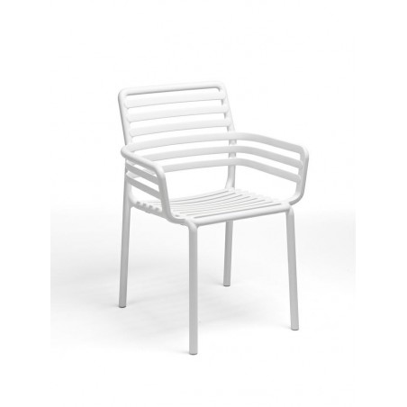 Nardi Krzesło Ogrodowe Doga Białe