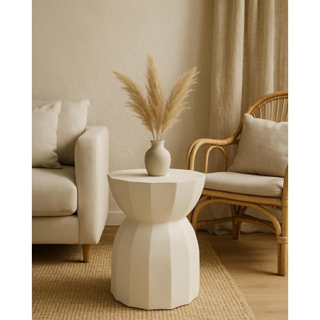 Mamaison Stolik Rolling Beżowy / Drewno