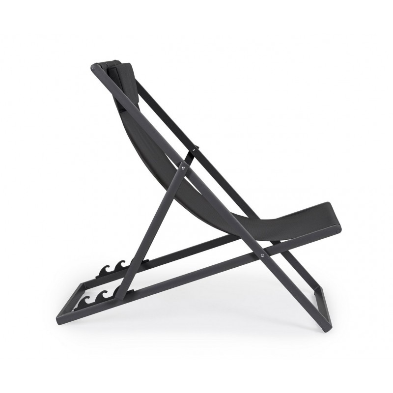 Bizzotto Leżak Ogrodowy Składany Taylor   Szary