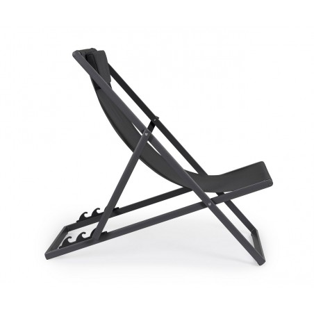 Bizzotto Leżak Ogrodowy Składany Taylor   Szary