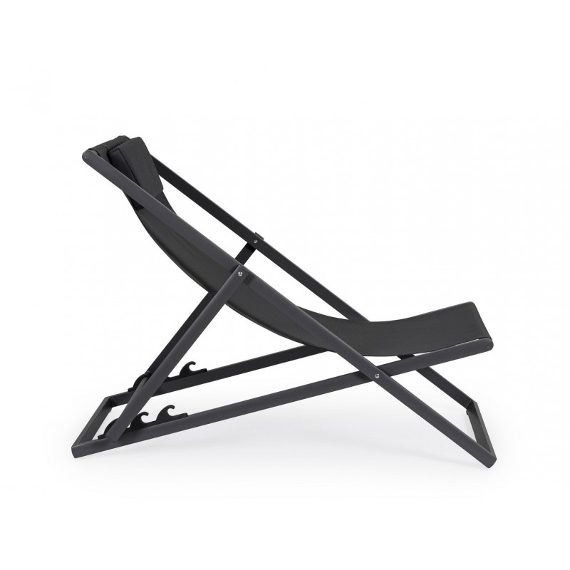 Bizzotto Leżak Ogrodowy Składany Taylor   Szary