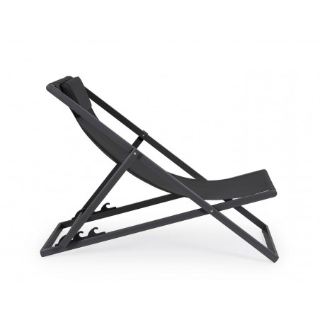 Bizzotto Leżak Ogrodowy Składany Taylor   Szary