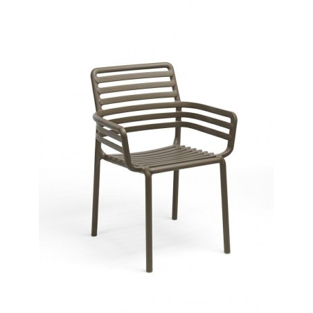 Nardi Krzesło Ogrodowe Doga Brązowe