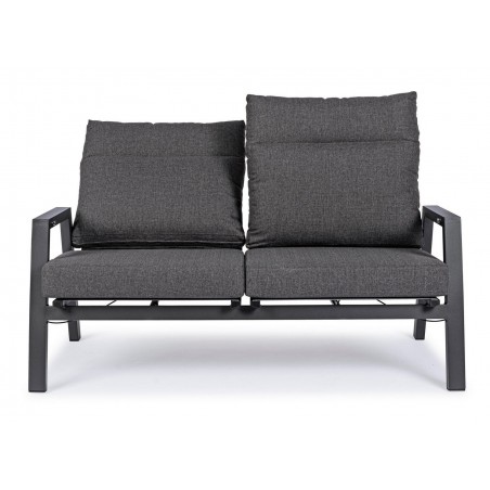 Bizzotto Sofa 2-Osobowa Ogrodowa Kledi    Szara