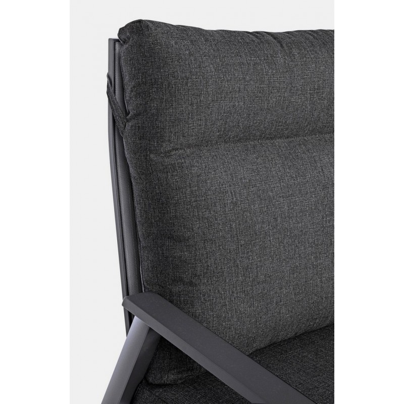 Bizzotto Sofa 2-Osobowa Ogrodowa Kledi    Szara