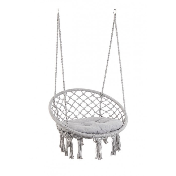 Bizzotto Fotel Wiszący Ogrodowy Javier    Szary