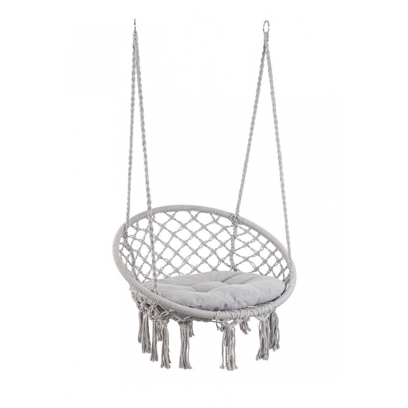 Bizzotto Fotel Wiszący Ogrodowy Javier    Szary