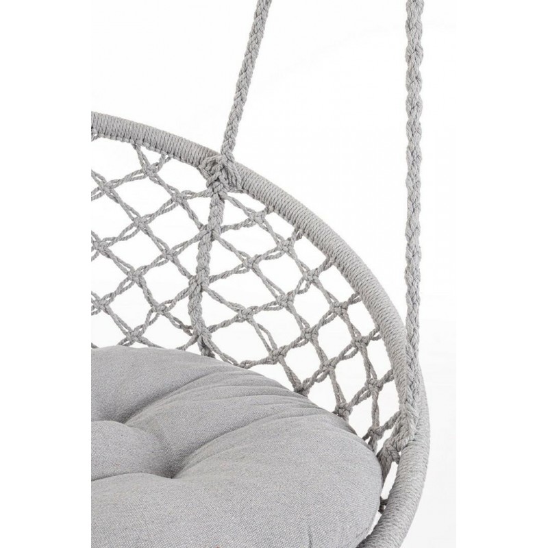 Bizzotto Fotel Wiszący Ogrodowy Javier    Szary