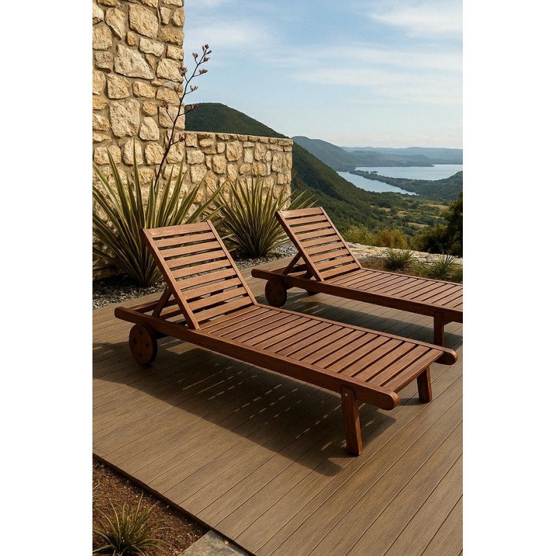 Leżak ogrodowy AZURE